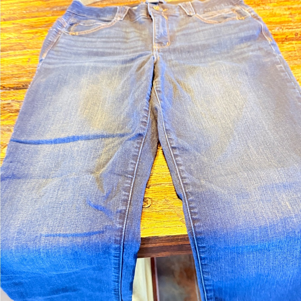 Democracy Classic Blue Women's Blue Jeans 12p Petite “Ab”Solution - Picture 4 of 16